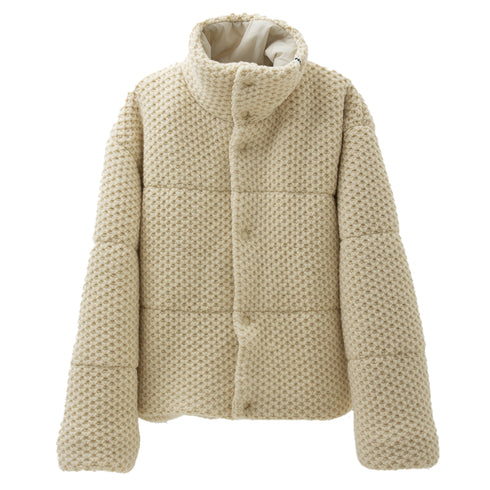 Bonsai Knit Puffer Jacket Butter OT007 Degli Uberti